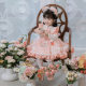 Children's clothing Lolita girls princess dress spring super fairy fox tutu skirt children's long-sleeved baby dress birthday