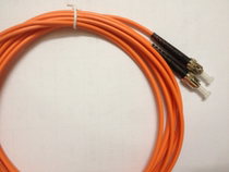 ST-ST bayonet multimode fiber optic jumper st-st3 rice pigtail jumper double core telecom class pair