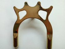 Pool club cross head frame head copper rack Cross Fork American black eight-frame bar accessories table tennis head