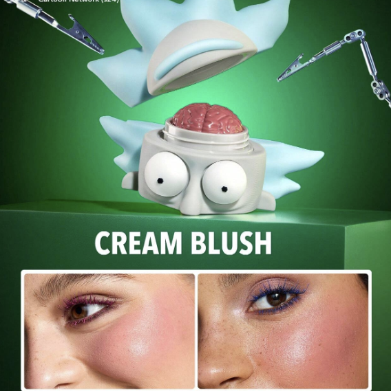 spots Sheglam Rick & Morty совместная макия that Rick Moti Eye Shadow Dip Lip Glum She GLAM