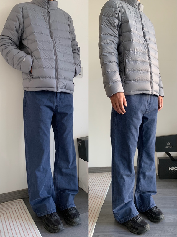 Cagt Autumn and Winter Korean Style Washed Vintage Faded Blue Jeans Unisex Commuter Casual Long Pants Trendy Versatile