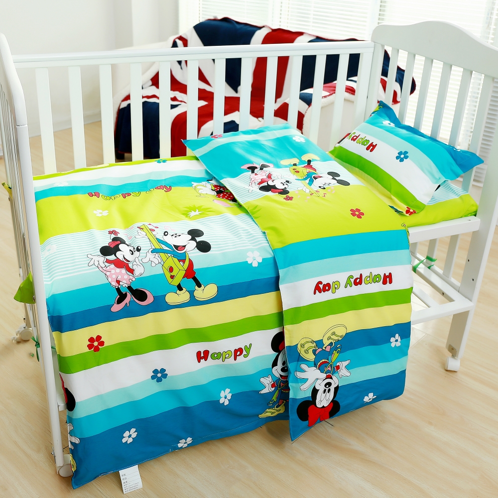 Pure Cotton Children Cartoon Three Sets Six Sets Kindergarten Afternoon Nap Pure Cotton Quilted Support Kindergarten Tailor-Taobao