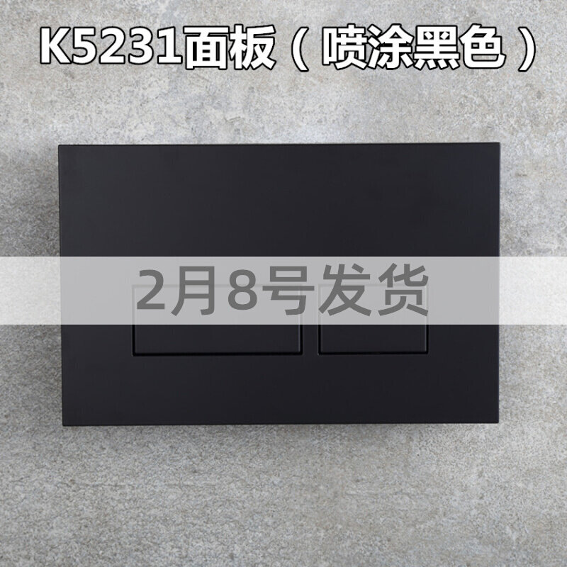 Hidden type concealed toilet seat into the wall type water tank squat pan flush tank panel button button button