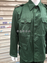 Old-fashioned Inventory 87-style green winter polyester set work clothes wear-resistant