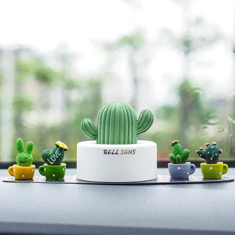 Inside Car Ornament Swing Car Decoration Items Big Full Vehicular Perfume Creativity Cute Middle Control Bench Cartoon Men