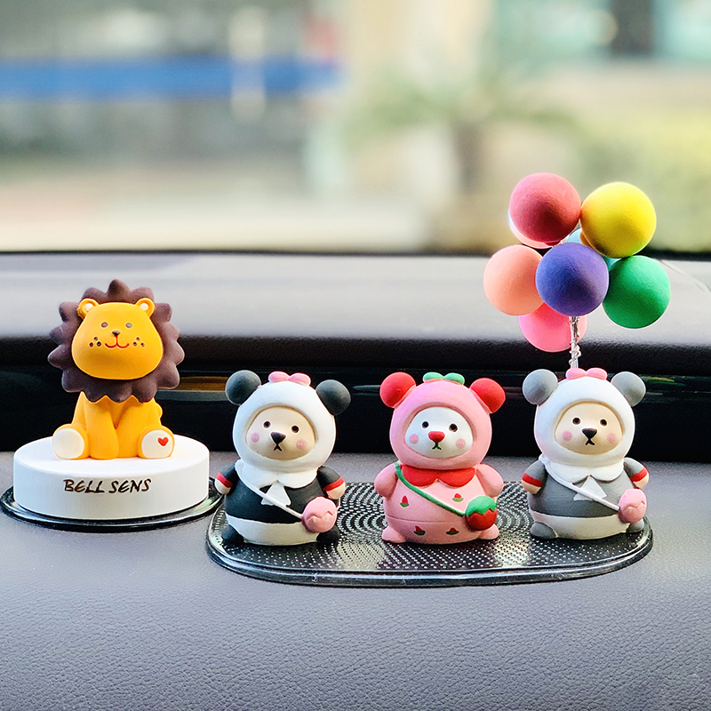 Car Fragrance incense Perfume Car Swing Piece Creativity Cute Goddess Deposit in the car Decorative Supplies Big Full Expanded Aroma Stones