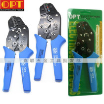 Taiwan OPT crimping pliers SN-02 02C 06 48B 48B 06WF ratchet type cold pressure terminal pliers Import press pliers