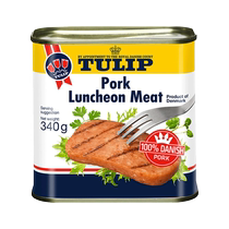 (Self-Employed) Danish Import Tulip Classic Afternoon Meal Meat 340g Open Jar Ready-to-eat Domestic Meal Pork Canned