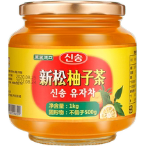 (Self-operated) Korean Xinsong Honey Pomelo Tea Pomelo Tea Sauce Brewed Canned Drinks Suitable for Summer Tea