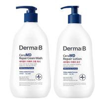 (自营)Derma:B得妈贝Cera MD修復乳液 沐浴露 身体乳400ml