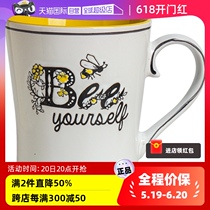 (Self-operated) Japanese Momota hand-painted English bee ceramic series mug tea cup milk cup water cup cup
