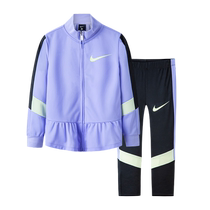 (Self-operated) Nike childrens clothing girls casual jacket jacket and leggings two-piece fashion set