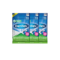 (Self-operated) DenTek imported dental floss ultra-fine family pack mint fluoride containing 270 round floss