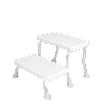 (self-employed) baby bathing assisted ladder stool shower non-slip stool two-step footstool bathroom anti-slip anti-fall stool