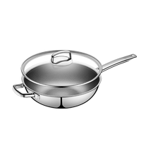 (Self-operated) WMF German blazing honeycomb 316 stainless steel wok non-stick pan frying pan household