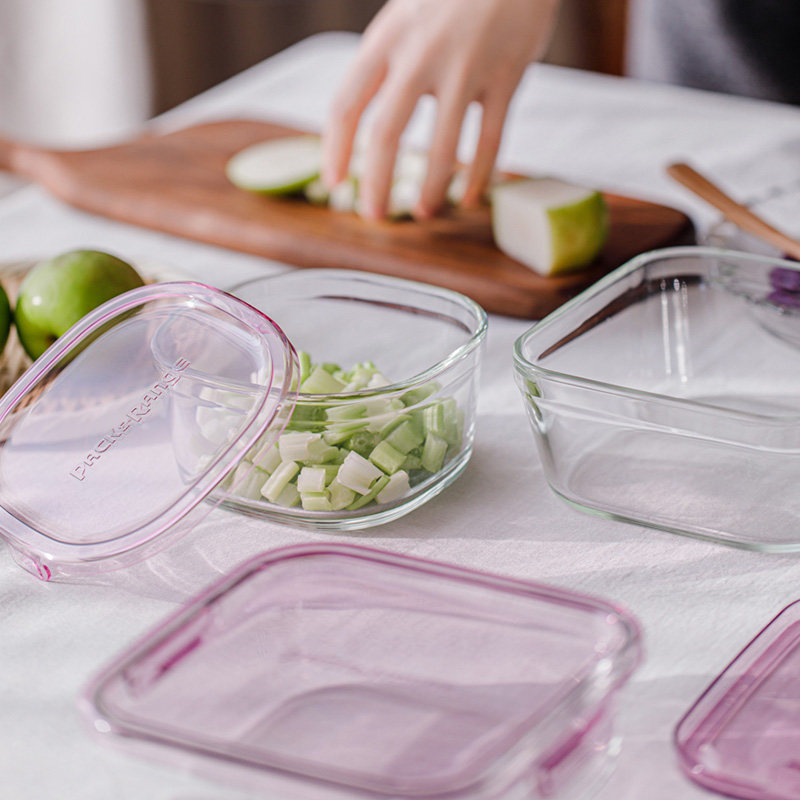 日本进口 iwaki 怡万家 马卡龙色 耐热玻璃饭盒 800mL 天猫优惠券折后¥19.9包邮(¥49.9-30)2色可选