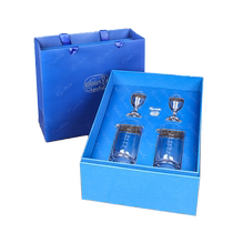 (Self-operated) Czech imported high-end crystal liquor glass wine divider gift box wine set set housewarming gift