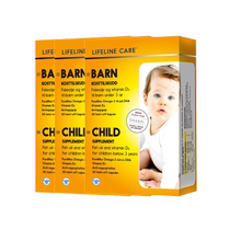 (Self-Employed) (Li Xiang Norwegian Little Fish Lifeline Care infant d3 fish oil 30 grain * 3 boxes baby