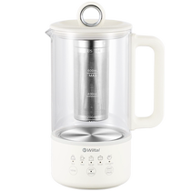 (Self-operated) German health pot multi-functional household small flower tea brewing electric heating glass insulation integrated office