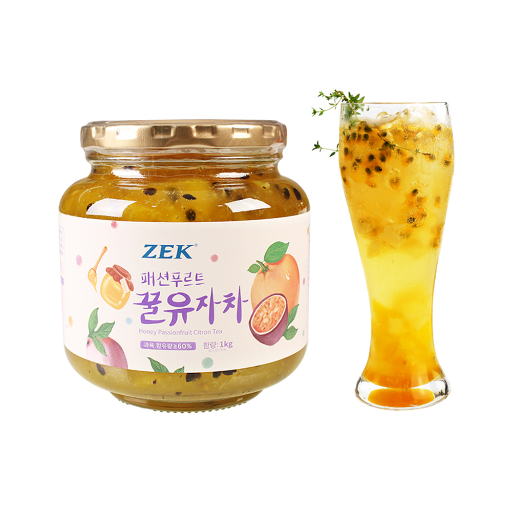 ZEKzek韩国进口蜂蜜百香果柚子茶