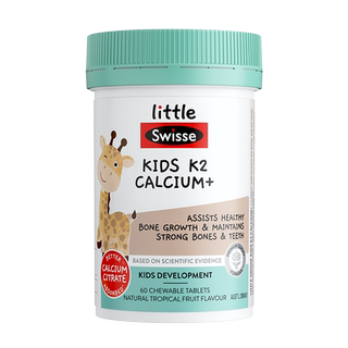 Swisse calcium + vitamine d3 comprimés de calcium aromatisés aux fruits