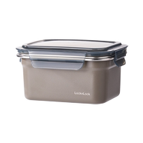 (Self-operated) LOCK&LOCK stainless steel crisper sealed food storage box freezing special box with vegetable box