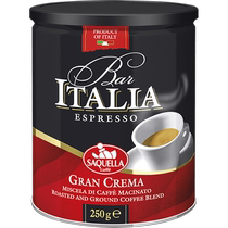 (Self-operated) Italian imported orchid-style blended coffee powder dark black coffee beans ground cans red cans