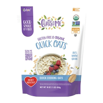 (Self-operated) BBF organic gluten-free pure oatmeal 0 sugar low-fat whole grain nutritious breakfast ready-to-eat drink