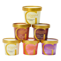 (Self-operated) GODIVA Cocoa Dark Chocolate Strawberry Hazelnut Vanilla Chocolate Ice Cream 90g Cup