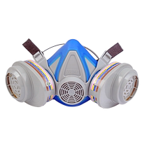 (Self-operated) Meisian gas mask spray painting special half mask protective mask chemical gas fire mask