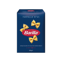 (自营)Barilla百味来#65蝴蝶形意大利面通心粉500g*1盒家用意面