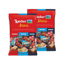 (Self-operated) Laijia loader mini mixed wafer biscuits 800g individually packaged * 2 bags Italy