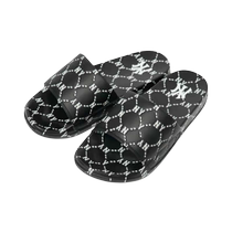 (Self-operated) MLB men and women couple diamond presbyopia slippers NY full print sandals casual and versatile 3ALPAD123
