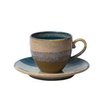 (Self-operated) Japanese Mino ware ceramic mug office tea cup saucer mens water cup coffee cup gift box