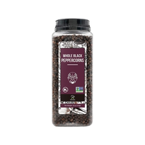 (Self-operated) SOEOS black peppercorns imported seasoning household western steak large jar black peppercorns 510g