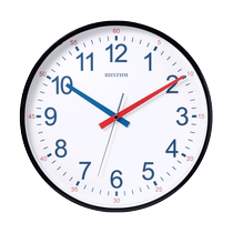 (Self-operated) Lisheng Wall Clock Silent Living Room Bedroom Clock Fashion Simple Modern Round Wall Table Restaurant