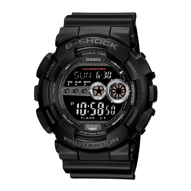 Casio 卡西欧 G-Shock系列 GD-100-1BDR 男式双显防水防震运动表 多重优惠折后¥439包邮包税 88VIP会员还可95折 Casio 卡西欧 G-Shock系列 GD-100-1BDR 男式双显防水防震运动表 多重优惠折后¥439包邮包税 88VIP会员还可95折