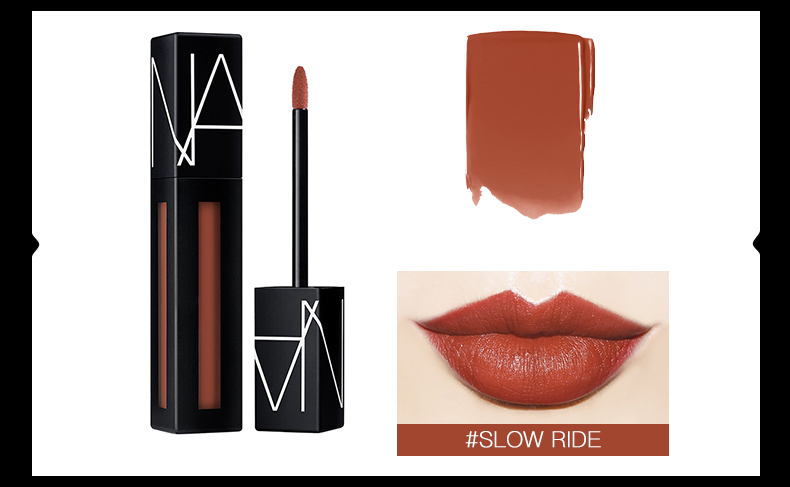 [Direct] NARS / Nas Mute màu nước son môi bóng son Mist Mist lip lip glaze đặc biệt sương môi - Son bóng / Liquid Rouge 	son bóng đẹp	
