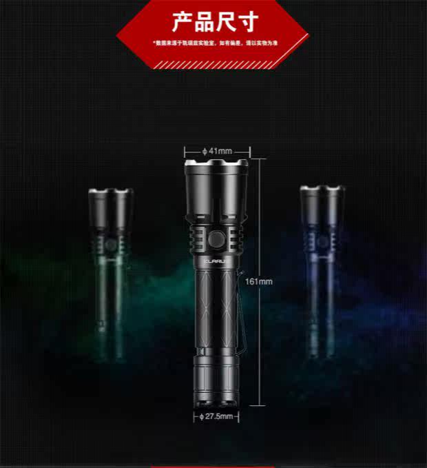 Klarus Kerraz XT21X яркий свет Длинный выстрел тактический фонарик прямое обвинение основной момент 4000 просвет на открытом воздухе исследовать klarus 