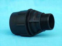 PE water pipe outer wire direct pe drinking water pipe quick connector 4 minutes 6 minutes 1 inch outer wire direct pe draft quick connector