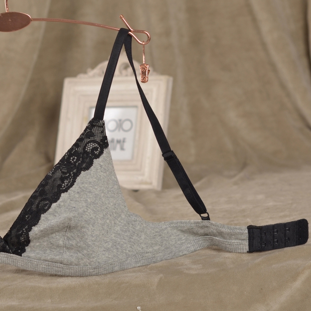 Đức SK * INY đồ lót vô hình nữ cotton bikini gợi cảm siêu mỏng không có vòng thép hình tam giác cúp ngực đồ bơi