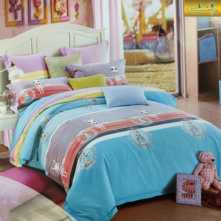 Full Cotton Mill Wool Four Pieces Pure Cotton Card Ventilation Booking Made Four Sets Pure Cotton Full Cotton Naked Sleep Soft And Skinny Set For Winter