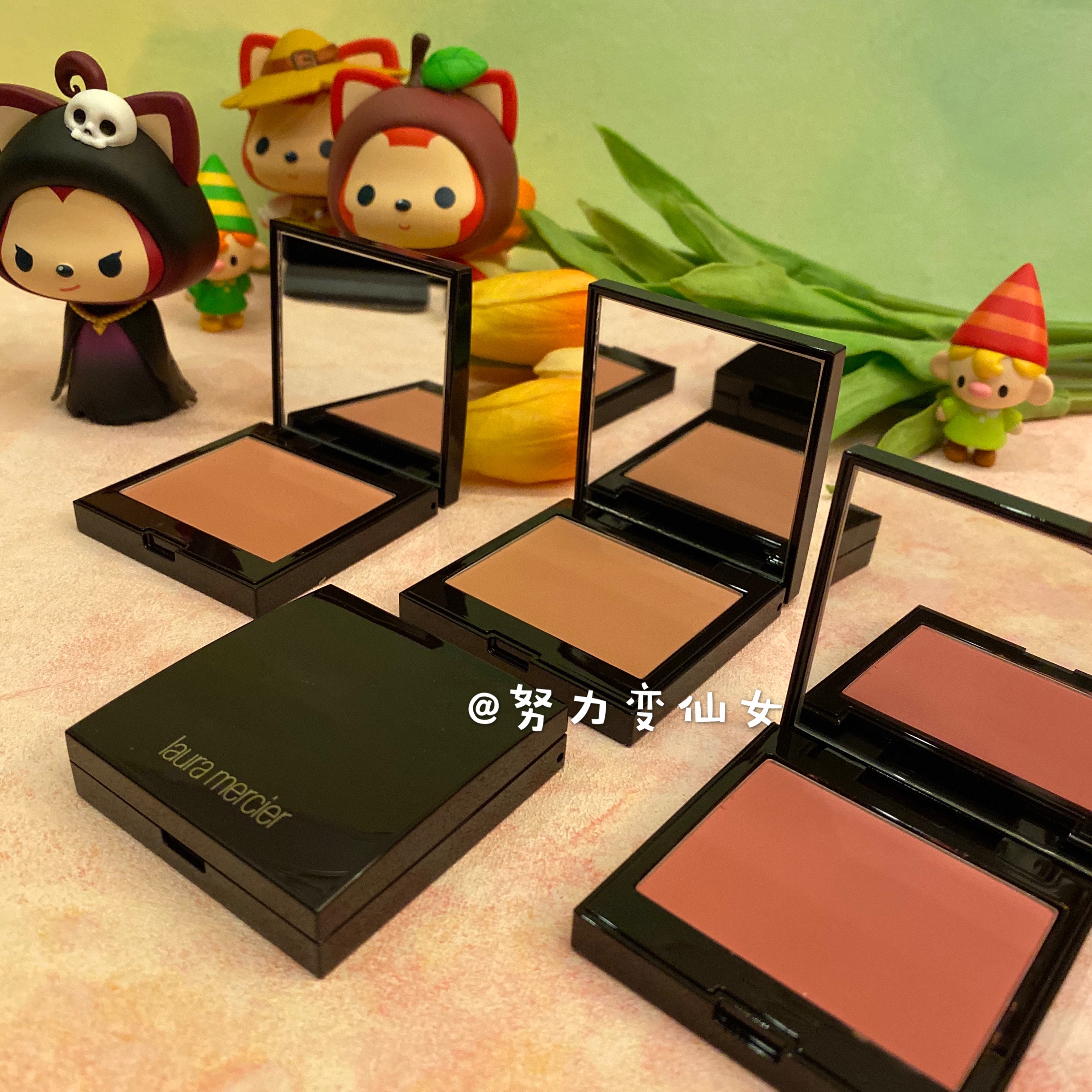 High quality classic single product ~ Laura Mercier lmrola blush GingerChaiRose