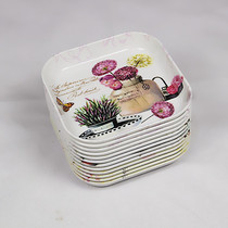 Fruit melon seed fruit shell home table spit bone dish garbage slag plate snack candy imitation porcelain dried fruit snack plate