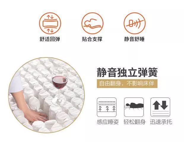 沾床就睡 | 全棉床品、0压床垫