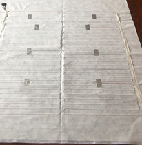 A double-sized silicone heating sheet a digital display with timing function and a temperature control switch and a set of socket accessories