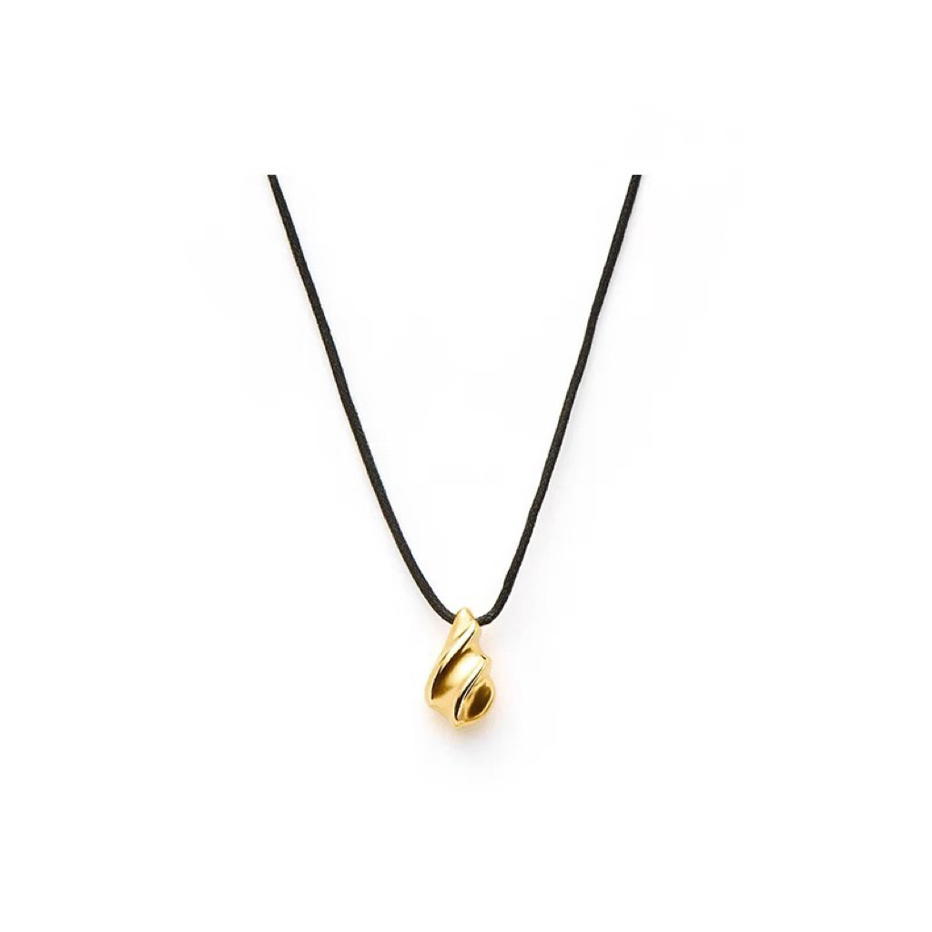 Water Drop Pendant Necklace S925 Silver Water Ripple - Taobao product photo 6