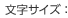 [文字サイズ変更]