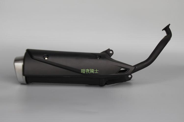 125 xe máy ống xả im lặng 150 scooter muffler WISP bộ phận giảm thanh Qiaozi ống khói Land Rover