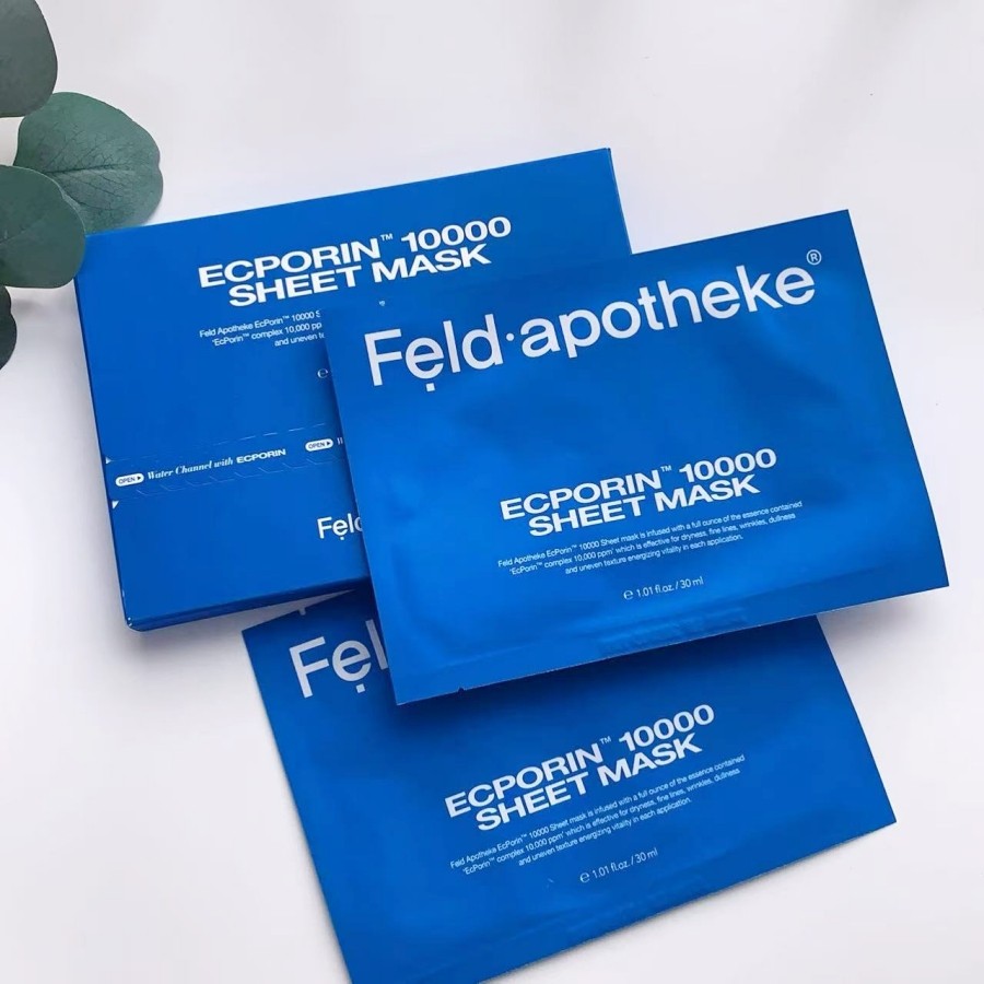 韩国护肤品成分表揭秘！院线品牌Feldapotheke斐得药芳复活面膜5片补水